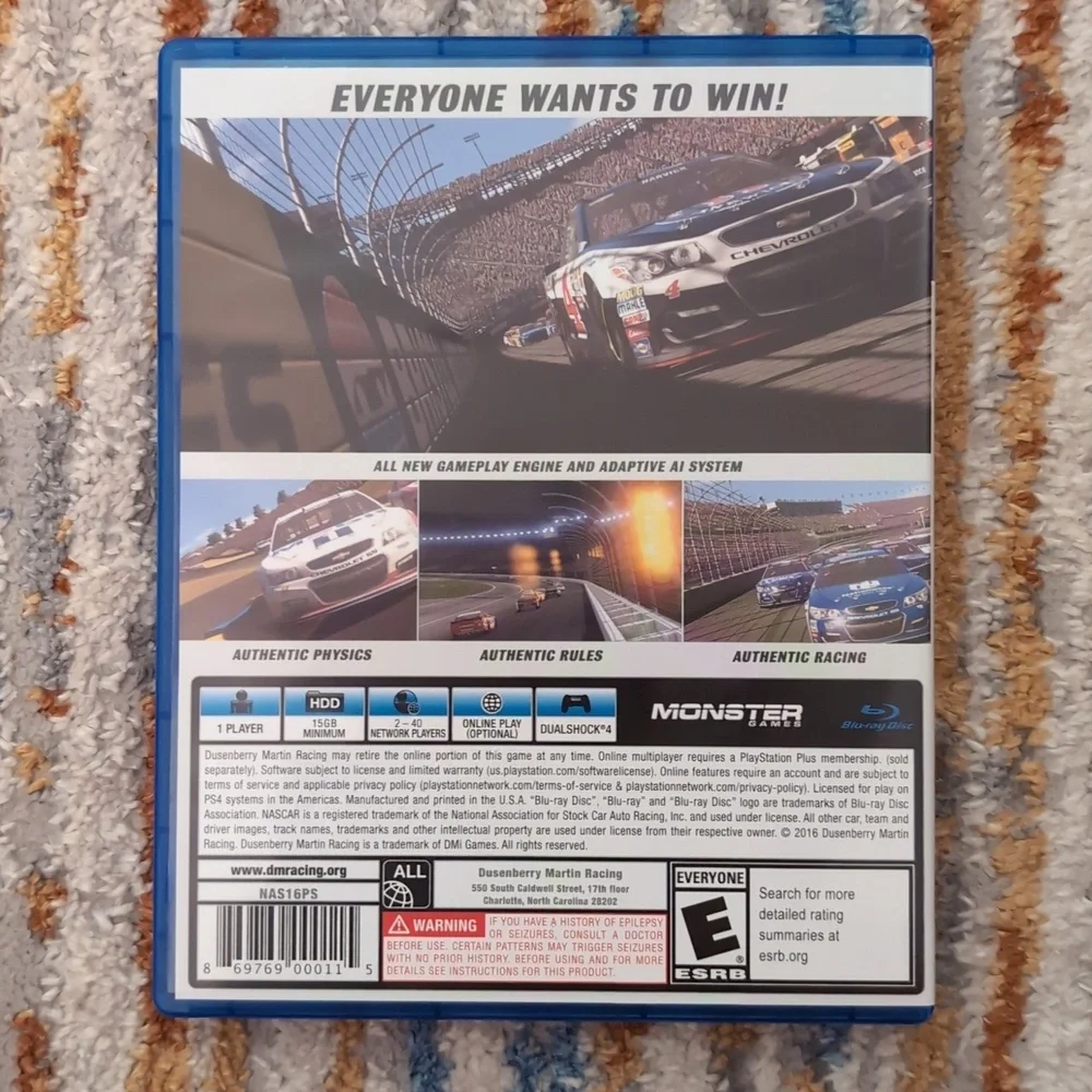 Nascar Heat Evolution Game For Playstation 4